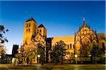 Cathedral, Muenster, Muensterland, North Rhine Westphalia, Germany