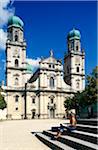 Cathédrale, Passau, Basse-Bavière, Bavière, Allemagne