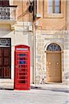 Cabine téléphonique, Marsaxlokk, Malte