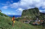 Wandern, Woman, Faial, Madeira