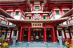 Singapore, Singapore, Chinatown.  Buddha Tooth Relic Temple and Museum.