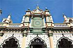 Singapore, Singapore, Little India.  Islamic architecture of the Abdul Gaffoor Mosque.