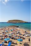 Cala Comte, Ibiza, the Balearic Islands, Spain