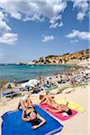 Cala d ' Hort, Ibiza, Balearen, Spanien