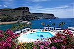 Club de Mar, Puerto de Mogan, Gran Canaria, Iles Canaries, Espagne