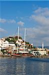 Vieille ville et du port de plaisance de Marmaris, Aegean, Côte Turquoise, Turquie