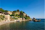 Beach of Antalya,Turquoise Coast, Turkey