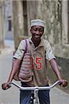 Portrait of a local resident in Stone Town in Zanzibar, Tanzania