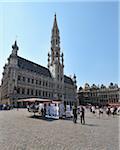 Rathaus, Grand Place, Brüssel, Belgien