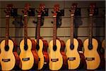 Ukulele bei Music Store, Koloa, Kauai, Hawaii, USA