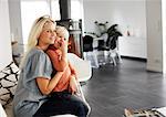 Mother and daughter together, Sweden.