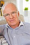 Portrait d'un homme senior, Suède.