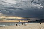 A beach at dusk, Brazil.