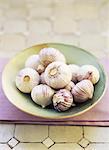 A bowl of garlic, Sweden.