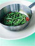 Green beans with chili, Sweden.