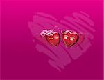 Valentine's Day graphic background art wallpaper