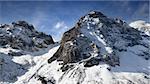 Mountain top in the Dolomiti mountains