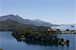 Panoramic View on Bariloche and the Lake - Patagonia