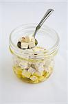 Feta Cheese marinated in olive oil and herbs