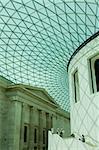 Great Court at the British Museum (England).