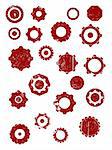 Grunge elements - Cogs and Wheels - Highly Detailed vector grunge elements