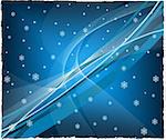 Abstract  artistic winter background - vector