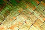 Closeup of rustic sheet metal suitable as an abstract background