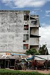 Residential building in Phnom Penh, the capital of Cambodia