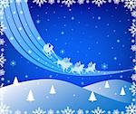 Abstract  Christmas background - vector