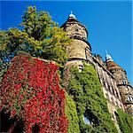 Castle taken from side in Poland