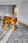 dining room in newly converted house