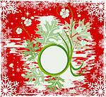Christmas abstract Background - vector illustration