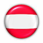 World Flag Button Series - Europe - Belgium(With Clipping Path)