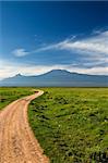 View from Mount Kilimanjaro from Amboseli National Park in Kenya