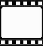 Computer designed film frame background