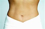 Womens stomach