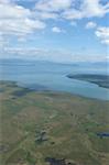 A view from the flight into King Salmon, Alaska.