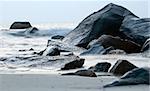 Morning surf at Allens Pond in Dartmouth, MA, USA