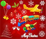 Christmas abstract Background