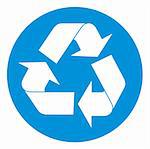 Recycling symbol. Vector illustration available