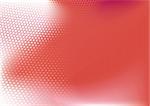 Rote abstrakte Techno Hintergrund; Zusammensetzung von Punkten und gekrümmten Linien--ideal für Hintergründe oder Schichtung über andere Bilder