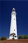 This is Wadjemup Lighthouse on Rottnest Island off the coast of Perth and Fremantle, Western Australia