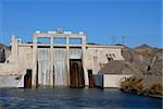 Glen Canyon Dam on the Colorado River, Page, Arizona