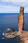 The Old Man of Hoy, rising 137 metres from the waters off Hoy, Orkney