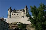 Saumur Castle at Loire River