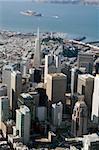 Aerial view of downtown San Francisco, California