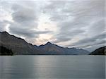 Lake Wakatipu from Queenstown, New Zealand