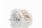 Stack of cotton wool buds