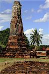 various views of the ancient thai capital of ayutthaya