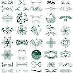 vector file of design elements more than 30 designs